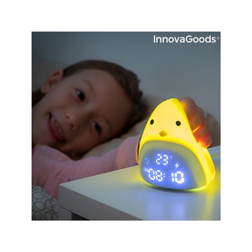 Réveil tactile LED rechargeable en silicone Chick InnovaGoods