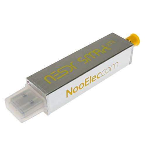 NooElec NESDR SMArt XTR SDR Premium RTL-SDR avec gamme de réglage étendue, boîtier en aluminium, 0,5PPM TCXO, entrée SMA. RTL2832U