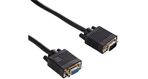 5 m SVGA/VGA mâle vers femelle câble Noir