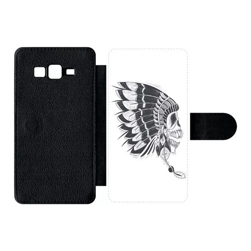 Etui À Rabat Samsung Galaxy Grand Prime G5306 Indien