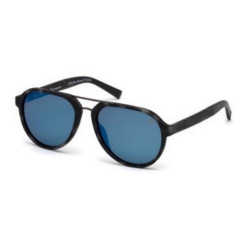 Lunettes de soleil Homme Timberland TB9142-5655D Gris (56 Mm)