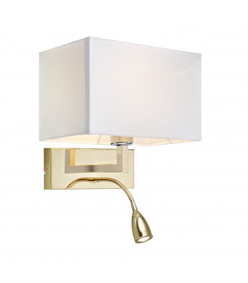 MARKSLOJD 106308 Luminaire, Textile, 60 W, Brass, 0 x 0 x 0 cm