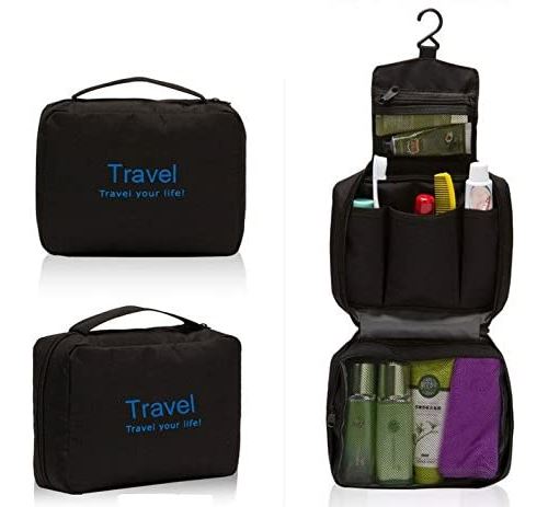 NOVAGO Trousse de Toilette résistante (Noir)