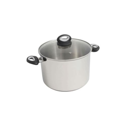 Finlandek Faitout Induction En Inox Sans Teflon - 24 Cm
