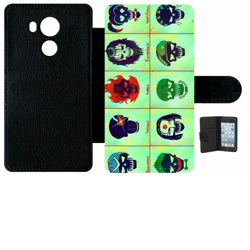 Etui À Rabat Huawei Mate 8 Team Tète Brûlé