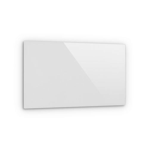 Radiateur infrarouge - Crystal Wall- Panneau chauffant - 100x60cm - 600W - IP54 - Blanc