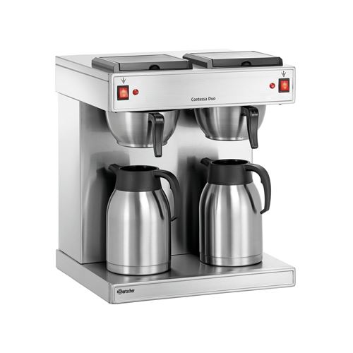 Machine à café 2 L - Contessa Duo - inox