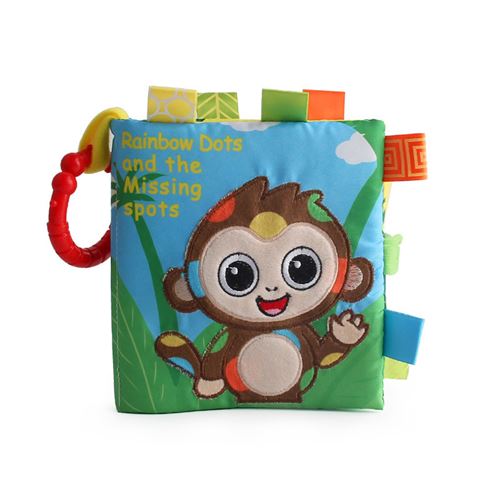 Livre d'éveil pour Bébé en Tissu jeu de cerveau 3D BB animal - Couleur 034