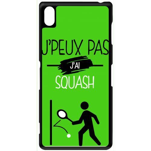Coque sony xperia z3 j peux pas j ai squash 4