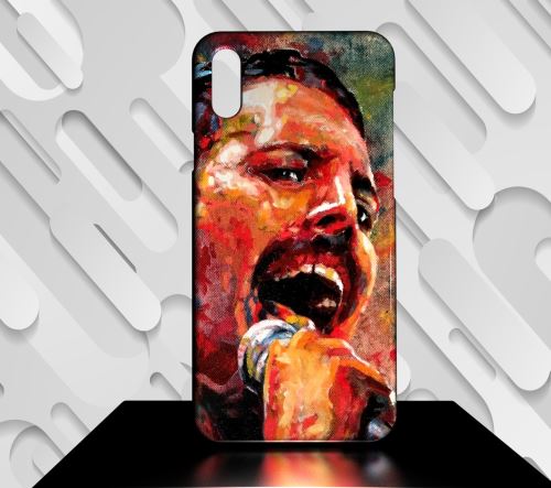 Coque compatible pour Samsung Galaxy A10 - QUEEN - FREDDIE MERCURY - Réf 04