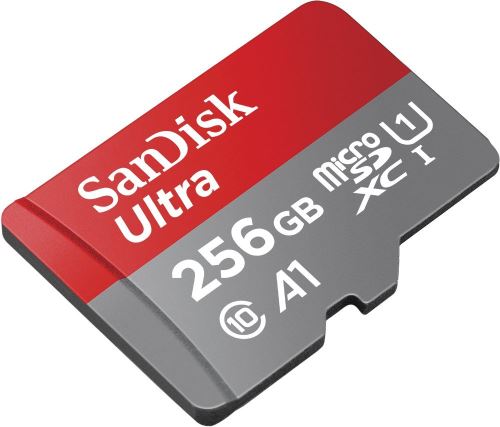 Redkcard Ultra 256 Go carte micro SDXC UHS-I Classe 10 avec adaptateur carte mémoire à haute vitesse carte TF 256 