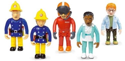 Coffret de 5 figurines Sam le pompier