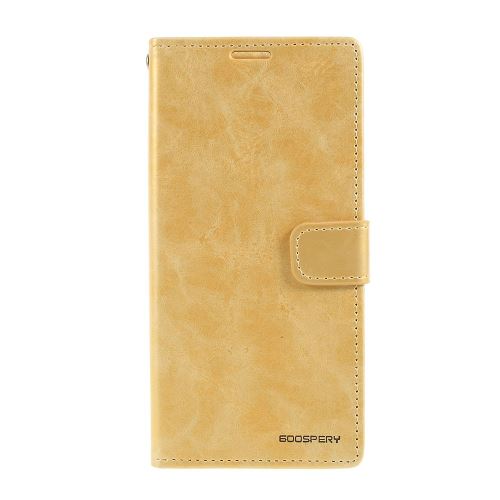 Etui en PU lune bleue jaune pour votre Samsung Galaxy M20