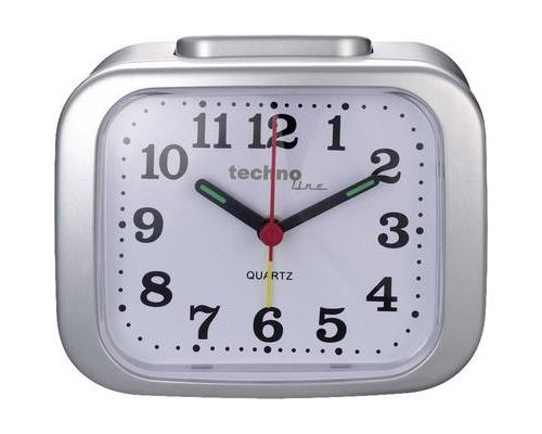 Technoline Réveil À Quartz Geneva Argent Taille Xl