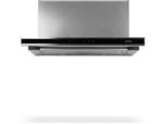 Scholtès SOHT1610X - Hotte - Téléscopique - largeur : 59.9 cm - profondeur : 30.8 cm - evacuation & recyclage - verre inox/noir