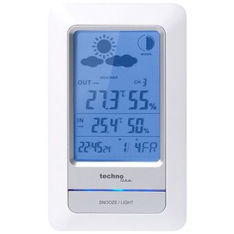Technoline WS 6462 Station Météo Radio Température Intérieure