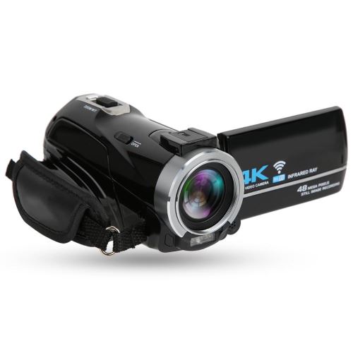 445€ sur Caméscope Numérique 4K HD Vision Nocturne WiFi 12X Zoom