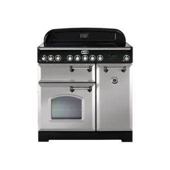 Falcon Classic Deluxe 90 - Cuisinière (four à deux étages) - pose libre - largeur : 90 cm - profondeur : 65 cm - hauteur : 90.5 cm - classe A - perle royale