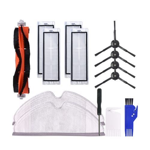 Nouveau & Filtres Et Brosse Brosse Latérale Hepa Verser Xiaomi 2 / Roborock T65 Vide S6 MK1317