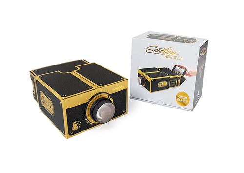 Luckies of London LUKPRO2G Projecteur pour Smartphone 2.0 Or/Noir