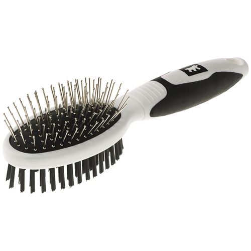 Meilleurs prix pour Ferplast Brosse Combinée Poils-épingles en Acier GRO 5762 PREMIUM, pour Chiens et Chats à Poils Courts, Moyens et Longs