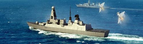Hms Type 45 Destroyer - 1:350e - Trumpeter