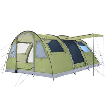 Skandika Montana 8 - Tente de Camping Familiale Tunnel - 700 x 310 cm