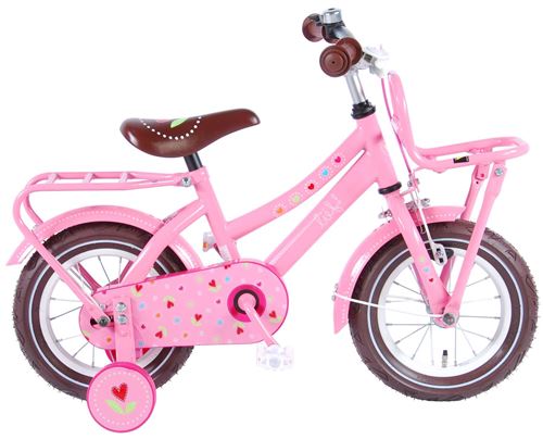 Lief! kinderfiets 12 pouces 21,5 cm Fille V-Brake Rose