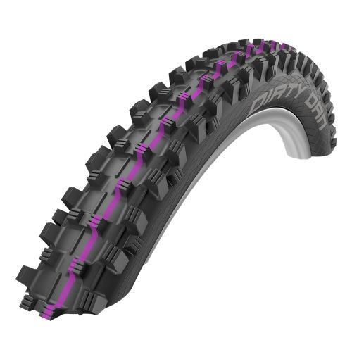 Pneu Schwalbe Dirty Dan Addix UltraSoft Downhill 27.5 x 2.35 Noir