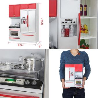 18 Sur Red Mini Cuisine Jeux De Simulation De Cuisine Set
