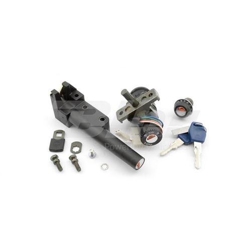 Contacteur a cle scoot adaptable aprilia 50 sr 1993+1999, rally 1995+2003 -selection p2r-