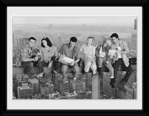 Photographie encadrée Friends On Girder 30 x 40 cm