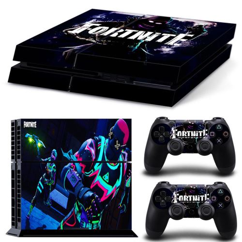 Autocollant Stickers Skin de Protection pour Console et Manette Sony Playstation PS4 - Fortnite #23