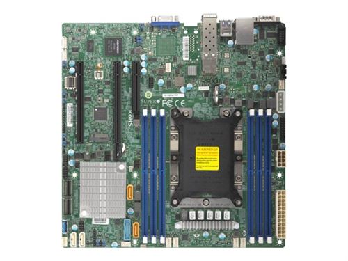 SUPERMICRO X11SSL-F - Carte-mère - micro ATX - LGA1151 Socket - C232 Chipset - USB 3.0 - 2 x Gigabit LAN - carte graphique embarquée