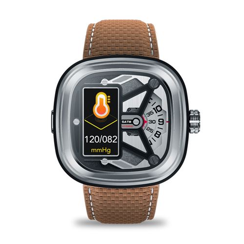 Montre Intelligente Zeblaze HYBRID 2 - Gris argent