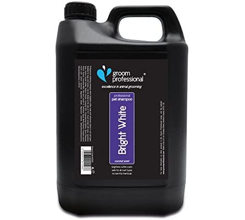 Comparer les prix de Groom Professional Bright White Shampoo 4 Litre