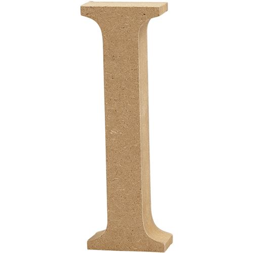 Creotime lettre en bois I 8 cm