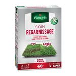 vilmorin semences pour soins et regarnissage universel de gazon - 2 en 1 - 1 kg