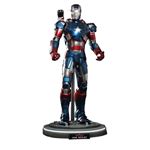 Figurine Hot Toys MMS195D01 - Marvel Comics - Iron Man 3 - Iron Patriot - Figurine de collection - Achat & prix