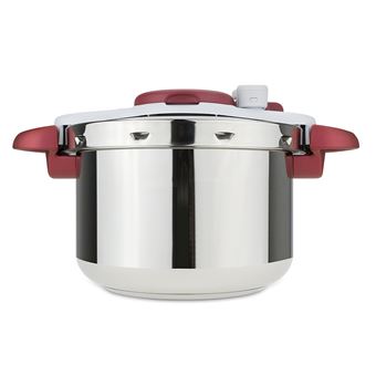 Autocuiseur Tefal Clipso Minut Duo 5L – 2 En 1 Vapeur & Mijotage – Rapide Et Sûr – Compatible Induction