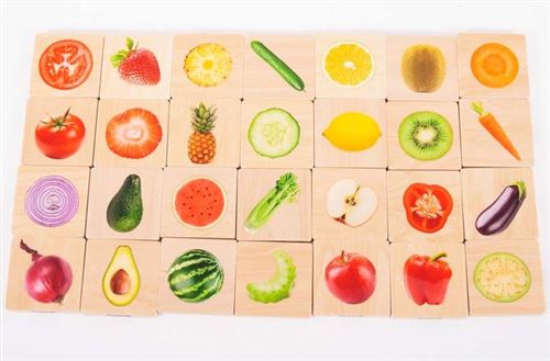 Memory fruits et légumes