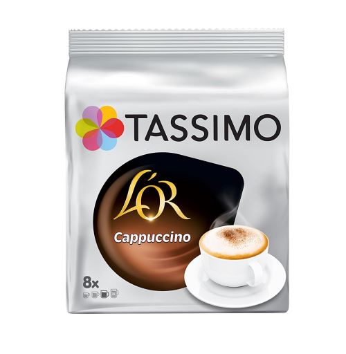 Dosettes Cappuccino Tassimo Carte Noire Pack de 8 dosettes