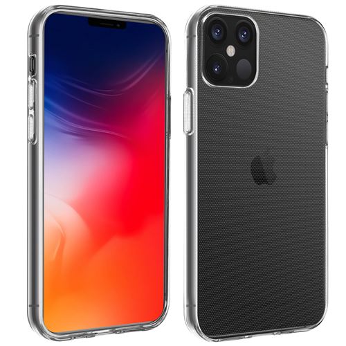 Coque iPhone 12 Pro Max Silicone Gel Flexible Ultra-fine et Légère Transparent