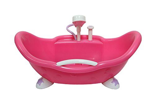 Jc Toys Adorable Lil cutesies Bathtub with Shower Fits Most Dolls Up to 10