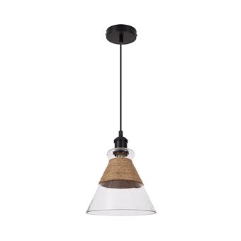 TechBrey Suspension Verre Royesa Noir - 1