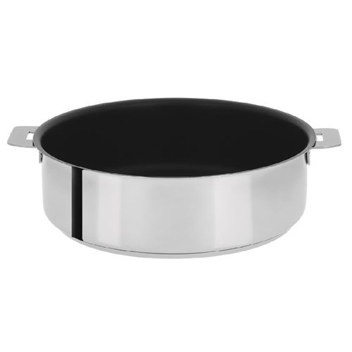 Sauteuse inox antiadhérent Exceliss Mutine 22 cm - Cristel - Argent - Inox Antiadésif