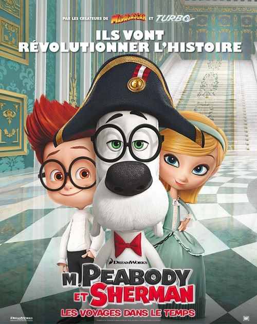 M. Peabody Et Sherman - 120x160 cm - AFFICHE / POSTER