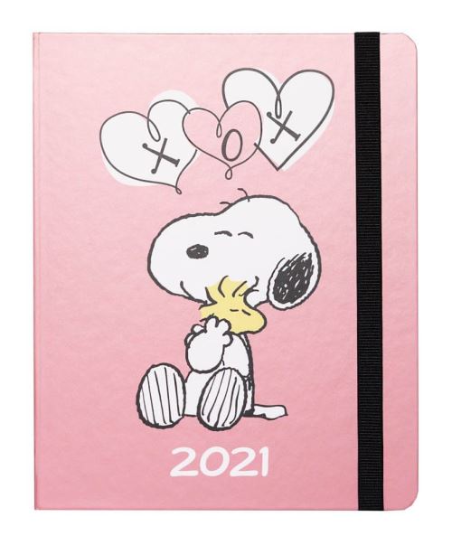 Agenda Scolaire 2020/2021 Semainier Premium Snoopy