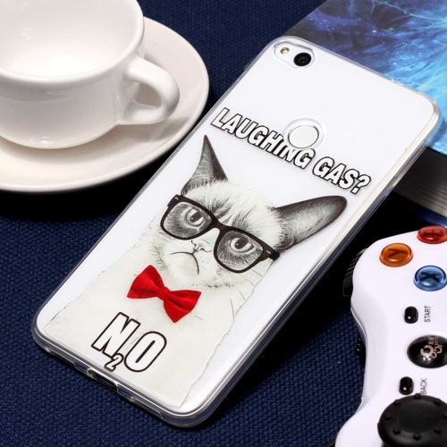 Huawei P8 Lite (2017) Coque Protection TPU Imitation Chat ALS53927