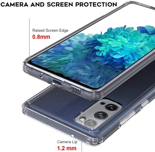 Coque de protection pour Samsung Galaxy S20 FE 5G Silicone Transparent -  Coque et étui téléphone mobile - Achat & prix